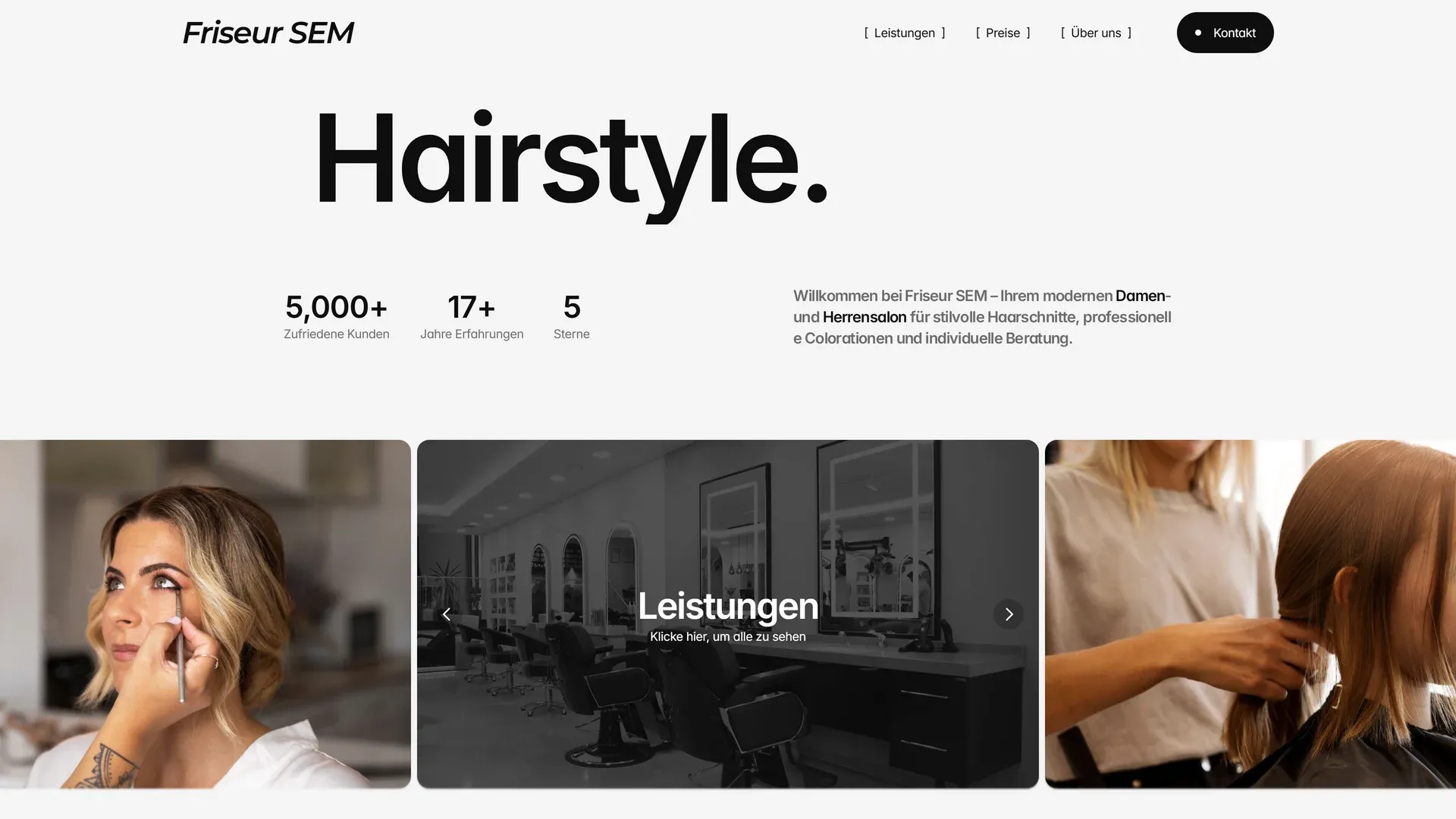 Friseur SEM