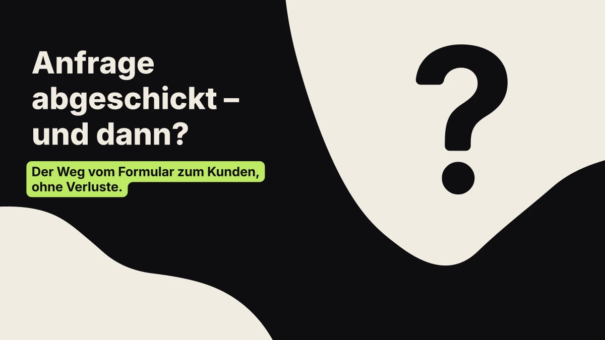 Was passiert mit den Daten aus deinem Kontaktformular?